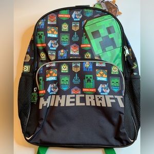 Minecraft Backpack -NWT